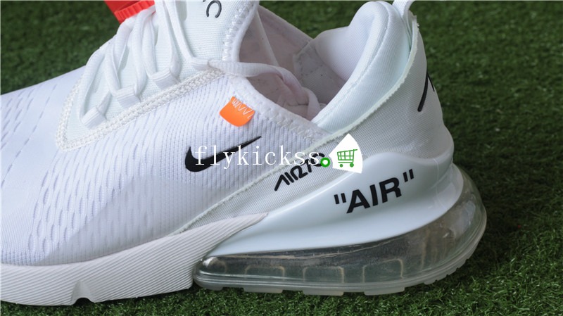 Off White x Nike Air Max 270 White